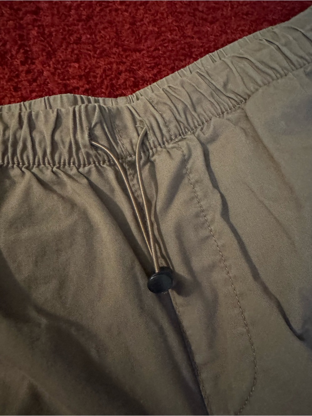 No Boundaries Women's Zip-Hem Track Pants - Taupe - Picture 4 of 7